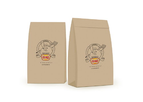 食品赠品袋子效果图